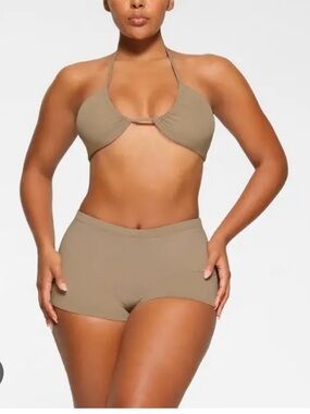 🏜️🌵🐫 SKIMS Recycled Halter Triangle Top - Desert 🏜️🌵🐫